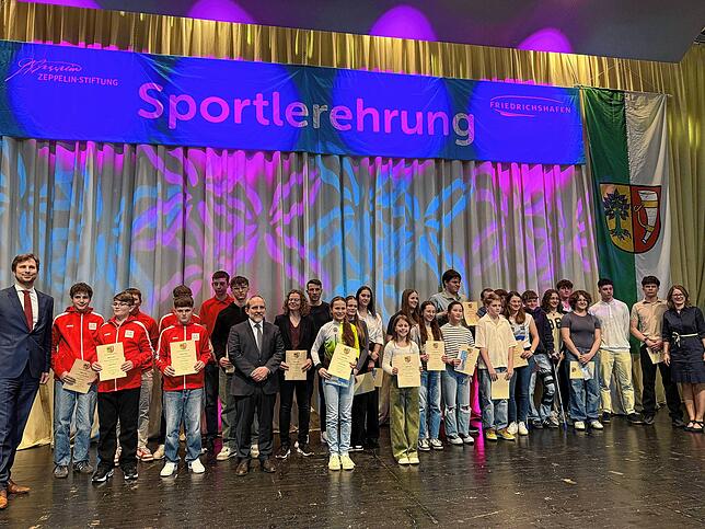 Bild 28: Die schönsten Bilder der Sportlerehrung in der Ludwig-Roos-Halle in Ettenkirch