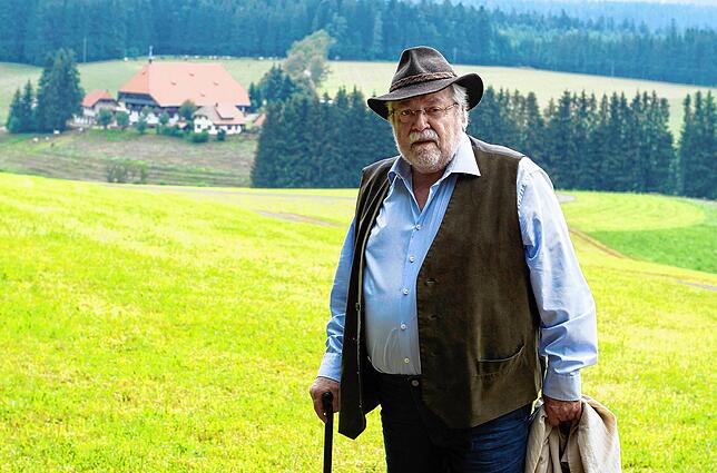So kennen und lieben ihn seine Fans: Wolfgang Hepp als Hermann Faller.