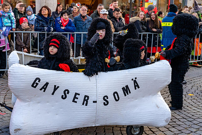 Bild 47: Bilder vom großen Kinderumzug in VS-Villingen am Schmotzigen &ndash; Teil 4