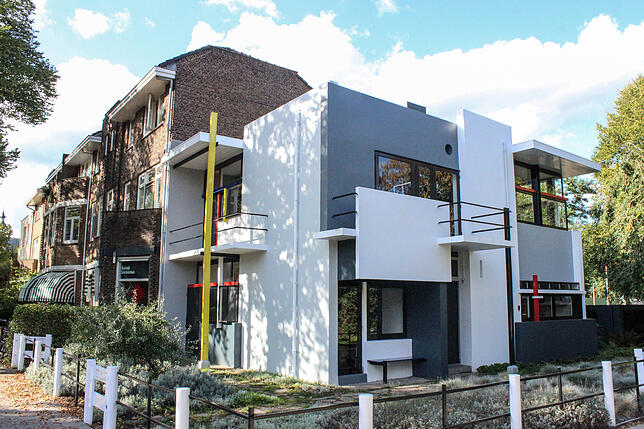 Rietveld-Schröder-Haus in Utrecht: In dem einst visionären Haus der Architekturbewegung De Stijl wollte schlussendlich niemand leben.