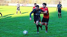 Patrick Lauble (vorne) ist nach monatelanger Verletzungspause wieder zurück im Königsfelder Team.