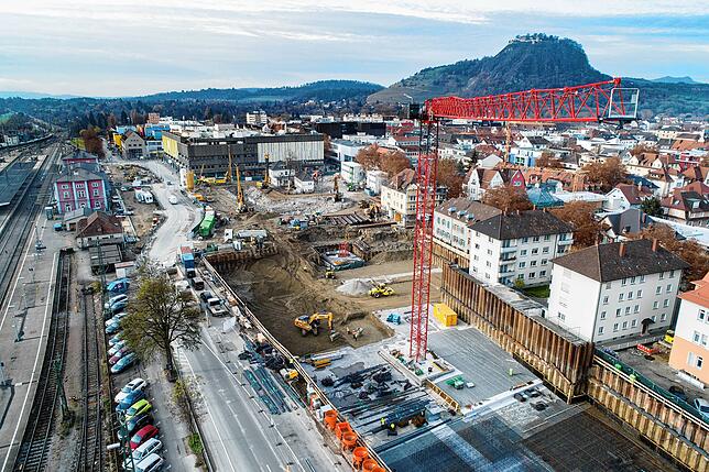 Die Baustelle des Cano im November 2018.