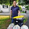 Die Tonne von Peter Preuß ist voll: Bis 30. Juni werden zusätzlich noch Gelbe Säcke abgeholt. Doch wohin dann mit dem Müll?