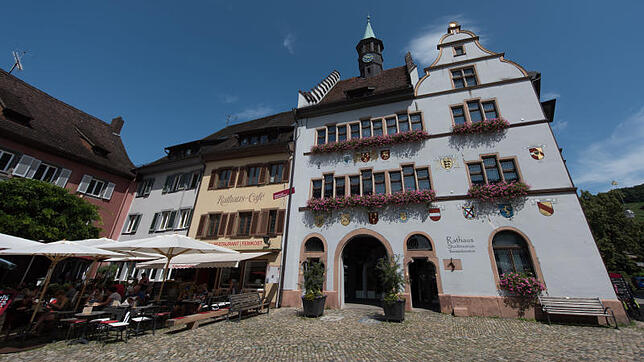 Die Altstadt von Staufen im Breisgau. Am Stadtrand wohnt die Mutter des Neunjährigen, der missbraucht wurde.