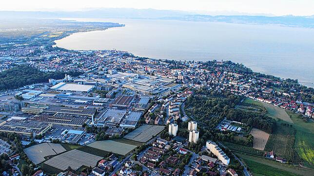 Friedrichshafen aus der Luft