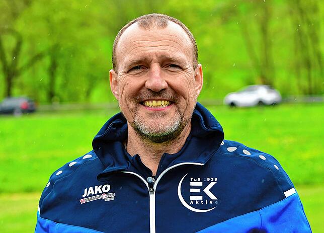 Trainer Patrick Bösch (TuS Efringen-Kirchen): &bdquo;Die vielen Derbys hier im Rebland machen mir richtig viel Lust auf Fußball.&ldquo;