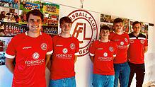 Mit Florian Isele (von links), Yannick Oster, Chris Fehrenbach und Joel Knöpfle hat Löffingens Trainer Fabian Niederprüm (rechts) mehr ...