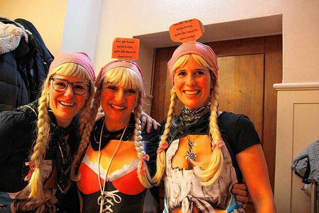 Bild 1: Bilder von der sechsten Frauenfasnacht Wutöschingen