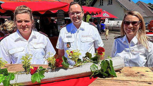 Jennifer Waßmer verabschiedet sich als ­Jugendwartin der Schopfheimer Wehr. Foto: Archiv Hans-Jürgen Hege