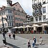 (Archivbild von 2018) Zwischen Marktstättenunterführung und Marktstätte liegt die Seitengasse Brotlaube. Hier wurde am frühen ...