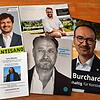 Viele Flyer und Wahlprospekte liegen derzeit auf den Konstanzer Esstischen. Ein OB-Kandidat hat Wahlwerbung auch an potenzielle Wähler ...