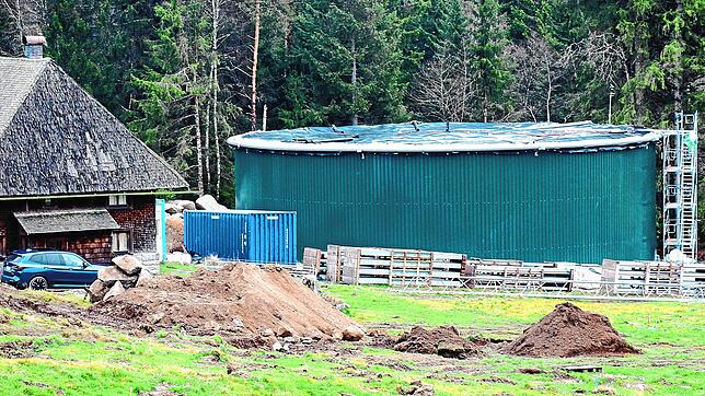 Im Hölltal ist die Zentrale der Nahwärmeversorgung entstanden, hier wurde ein riesiger Pufferspeicher gebaut. Flächennutzungsplan und ...
