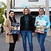 Freuen sich schon auf die vorweihnachtlichen Veranstaltungen in Radolfzell (von links): Marina Brügel, Regina Brüsewitz und Laila ...