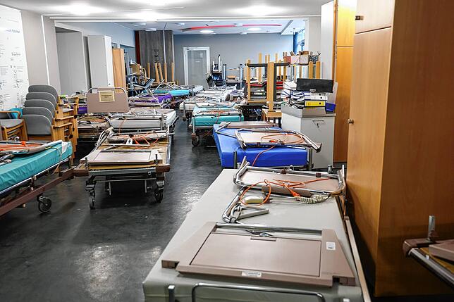 Bild 1: Hilfe für die Ukraine: Radolfzeller Krankenhaus leert sich