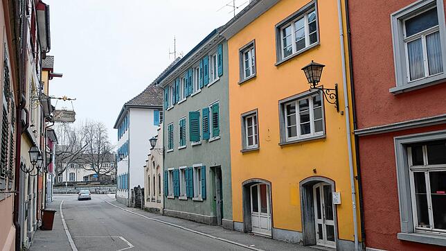 Der geplante Abriss der beiden Gebäude Hafenstraße 16 und 18 (gelb und grün) hatte den Stein ins Rollen und die Erkenntnis gebracht, ...