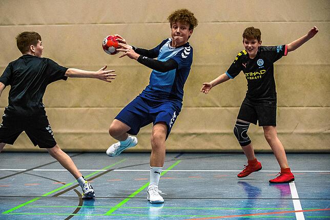 Bild 12: Handball-Nachwuchstraining der DJK Bad Säckingen und des HC Lauchringen &ndash; wir haben Bilder!