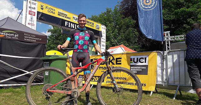 Vierter: Lars Reiniger aus Wehr wurde Vierter beim Montafon-Mountainbike-Marathon in Schruns.