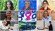 Für Angela Donno (von links oben im Uhrzeigersinn), Sigrid Zwetschke, Simone Duelli-Meßmer, Gabriele Höck, Lisa Bender, Tanja Hezel, ...