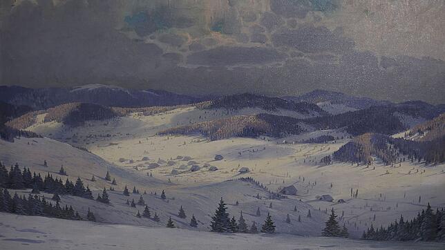 Im Jahr 1919 ist dieses Werk von Karl Hauptmann entstanden. Repro: Jürgen Glocker