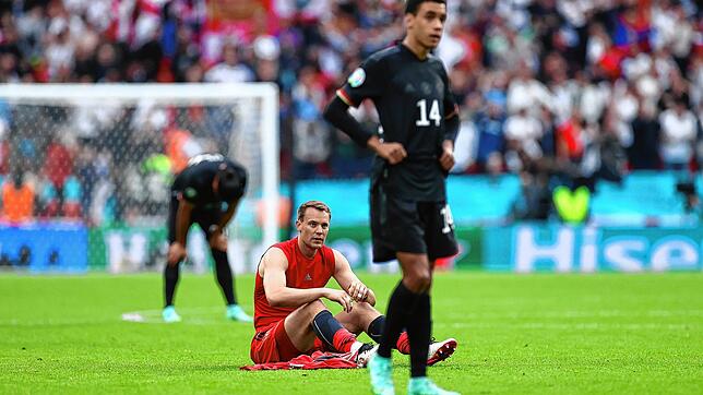 dpatopbilder &ndash; 29.06.2021, Großbritannien, London: Fußball: EM, England &ndash; Deutschland, Finalrunde, Achtelfinale im Wembley ...