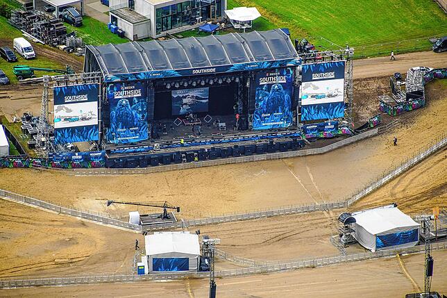 Bild 3: Southside Festival 2024 - Spektakuläre Luftbilder von oben