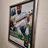 Ein Werbeplakat, das Anoop Singh Mudher als den Most-Inder zeigt. Einige Jahre machte er im Thurgau Werbung für Obstanbau.