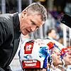 Legt großen Wert auf schnelle Spieler: Schwenningens Trainer Niklas Sundblad. Bild: Eibner