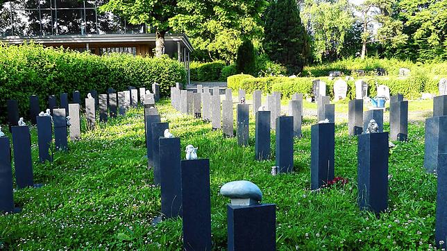 Urnengräber sind stark nachgefragt, der Platz ist fast belegt. Foto: Christiane Keutner