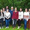 Die Mitarbeiter von Pro Autismus Hochrhein freuen sich für ihre Klienten (von links): Michéle Engel, Malika Assagour, Anna-Lena ...
