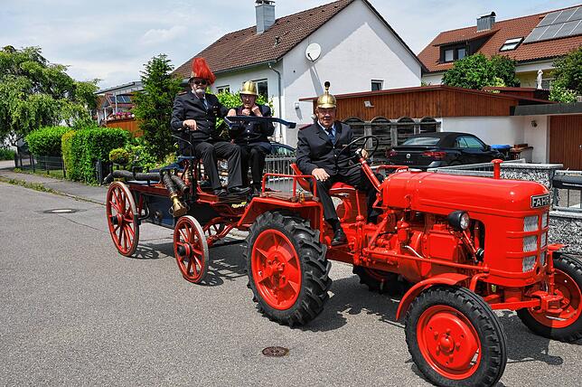 Bild 35: Der Musikverein Riedheim veranstaltet den Pfingstmusikfest Jubiläumszug – das sind die besten Bilder