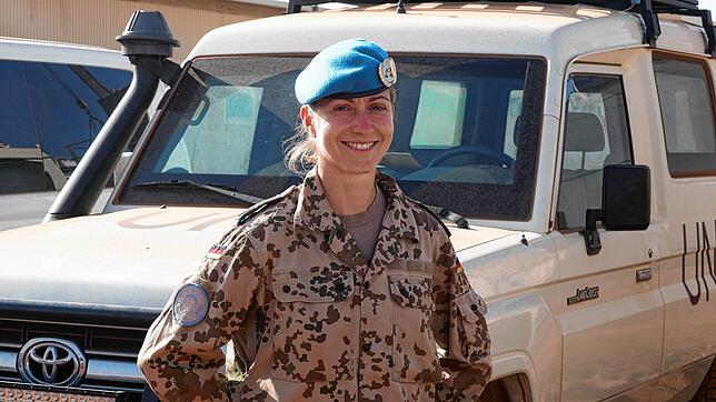 Sie ist die Chefin der Unterstützungskompanie des Deutschen Einsatzkontingentes in Mali. Nun ist für Stefanie Reichle die Zeit in Mail ...