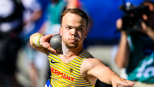 Bild : Kugelstoßer Yannis Fischer hat bei den Paralympics in Paris ein klares Ziel
