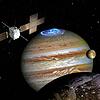 Im Mai 2022 soll die ESA-Raumsonde Juice zum Jupiter starten. Dessen Eismonde sind das Ziel der Mission. Nun ist die Sonde zum Weiterbau ...
