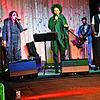 Den Gesangspart bei den Soul Diamonds übernehmen von links Eva Letizia Padilla, Fola Dada, Bassist und Sänger Benny Jud und Derrick ...