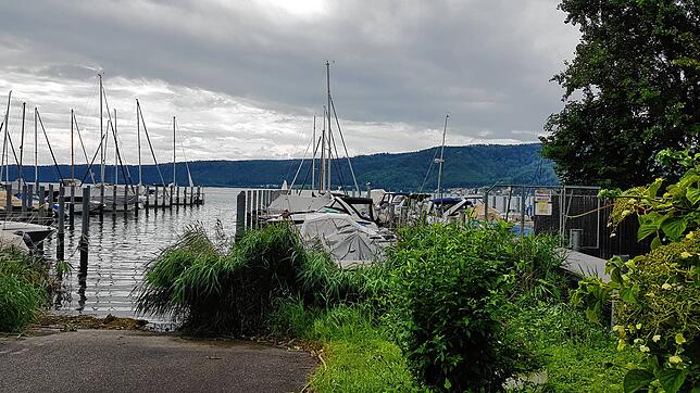 Der Mollweide-Steg in Ludwigshafen: Wie werden private und gemeindliche Bootsliegeplätze hier vergeben?