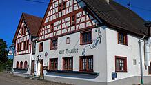 Das Gasthaus zur Traube in Kreenheinstetten: Mehrere Betreiber waren nach dem umfassenden Umbau 2021 mit ihrem gastronomischen Konzept ...