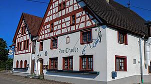 Das Gasthaus zur Traube in Kreenheinstetten: Mehrere Betreiber waren nach dem umfassenden Umbau 2021 mit ihrem gastronomischen Konzept ...