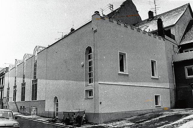 Die Adler Post-Rückseite im Januar 1984.