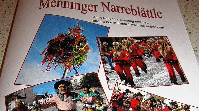 Erstmals hat die Fuchszunft in Menningen ein Närrenblättle herausgebracht. Es wird am Samstag kostenlos im Dorf verteilt.