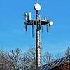 Der Funkmast der Firma Vodafone beim Raimundhof in Brunnadern.