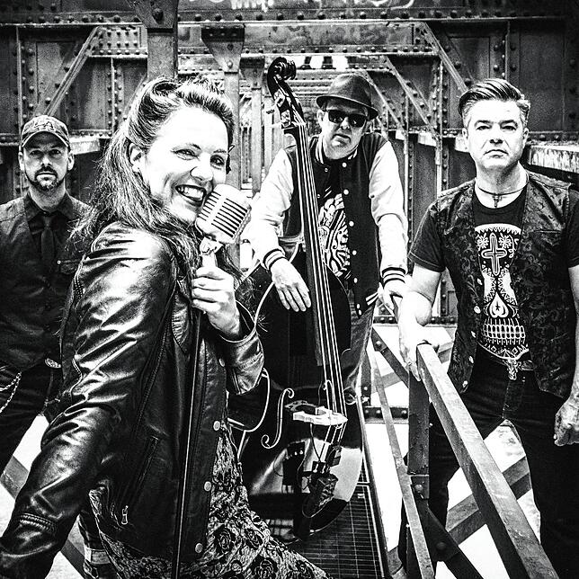 Die Band Maria & The Rhythm Boosters ist erst seit 2020 unterwegs. Bei der Jamboree spielt sie im Twist Hoch Zwei.