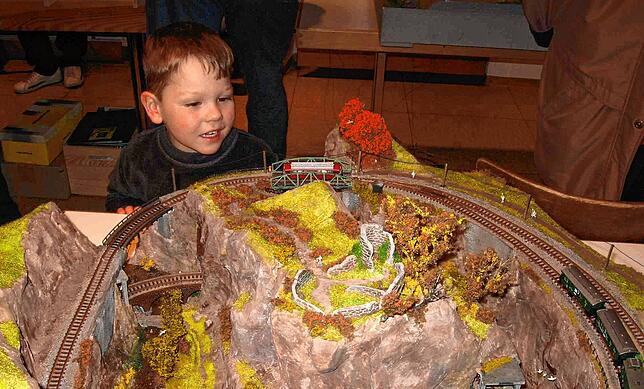 Hier eine Modelleisenbahnaustellung. Bild: Bantle