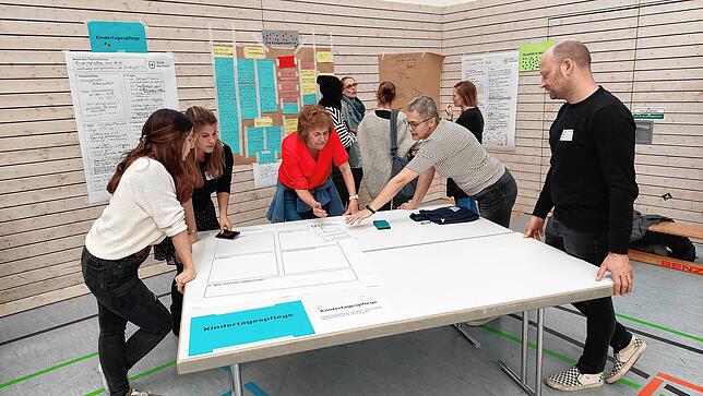 (Archivbild) Wie sieht die Kita der Zukunft aus? Erzieherinnen und Erzieher, Tagespflegepersonen, Fachschulen, Träger- und ...