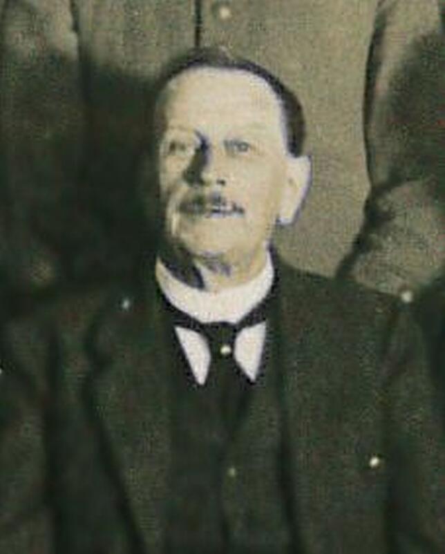 Georg Kerner im Jahr 1916. Damals war er Lazarettarzt in Wehr und Öflingen.