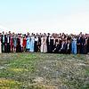 Die Abiturienten des Droste-Hülshoff-Gymnasiums Meersburg im 2018 bei ihrem Abiball im Graf-Zeppelin-Haus in Friedrichshafen. Dieses ...