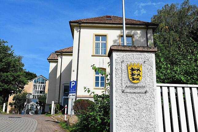 Das Singener Amtsgericht in der Erzbergerstraße