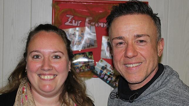 Franziska Schwarz (stellvertretende Vorsitzende) und Salvatore Princiotta (Beisitzer) wurden wiedergewählt. Foto: Marianne Bader