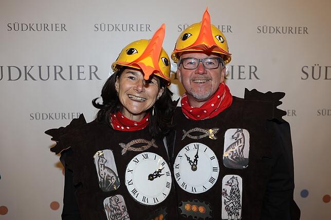 Bild 22: An der SÜDKURIER-Fotowand: Das sind die Gäste der Fernsehfasnacht (Teil 2)