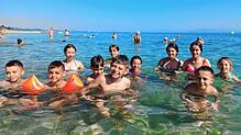Diese Kinder machten über die Aktion Ferienfreiplätze im Jahr 2023 Urlaub am Bodensee (Archivbild).