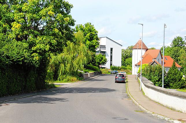 Auch für die Stockacher Straße, die hoch zum Meßkircher Schulzentrum führt, gab es schon Vorschläge, wie der Verkehr beruhigt werden könnte.
